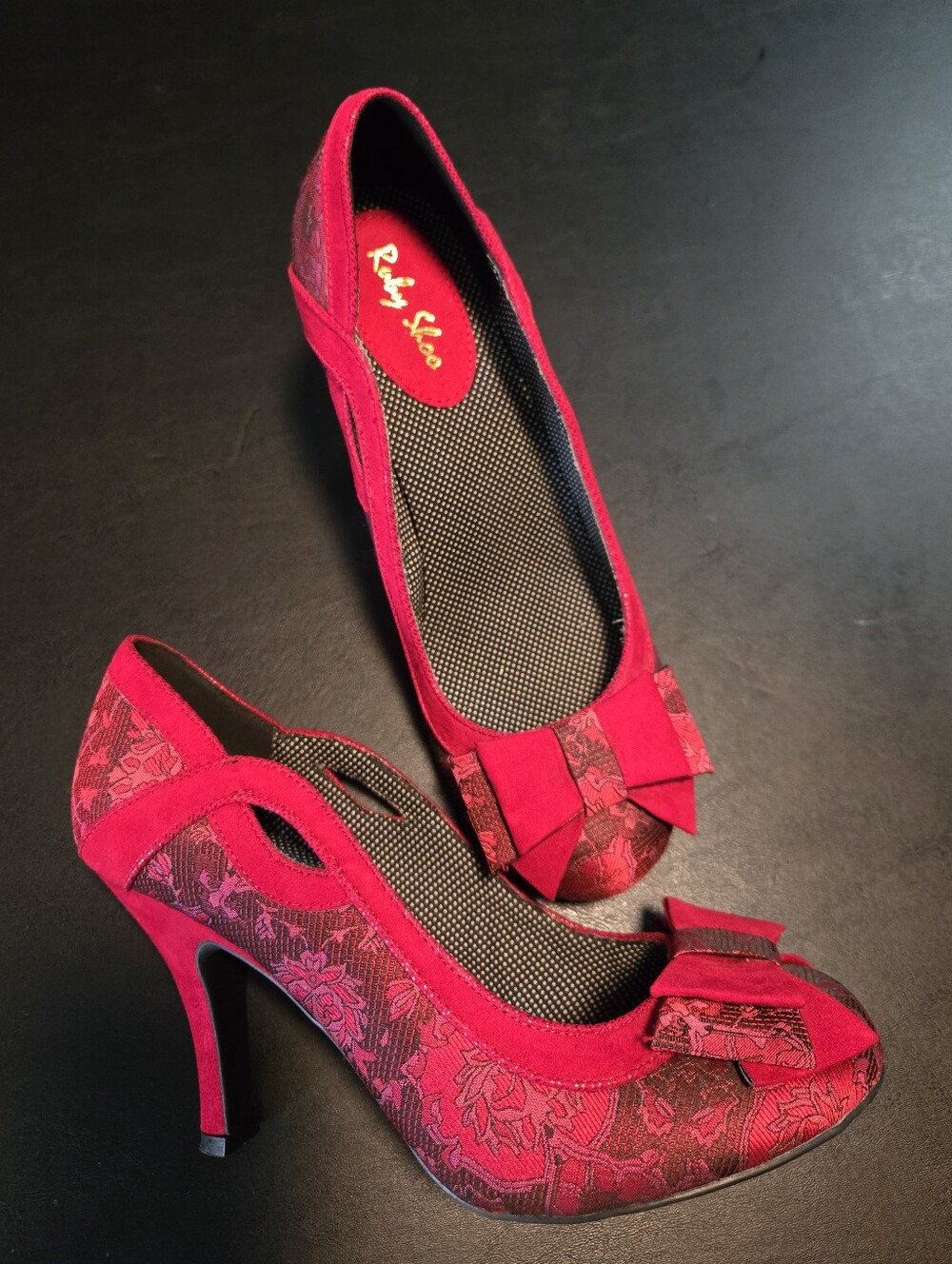 Ruby Shoo High Heeled Vintage Inspired Pumps